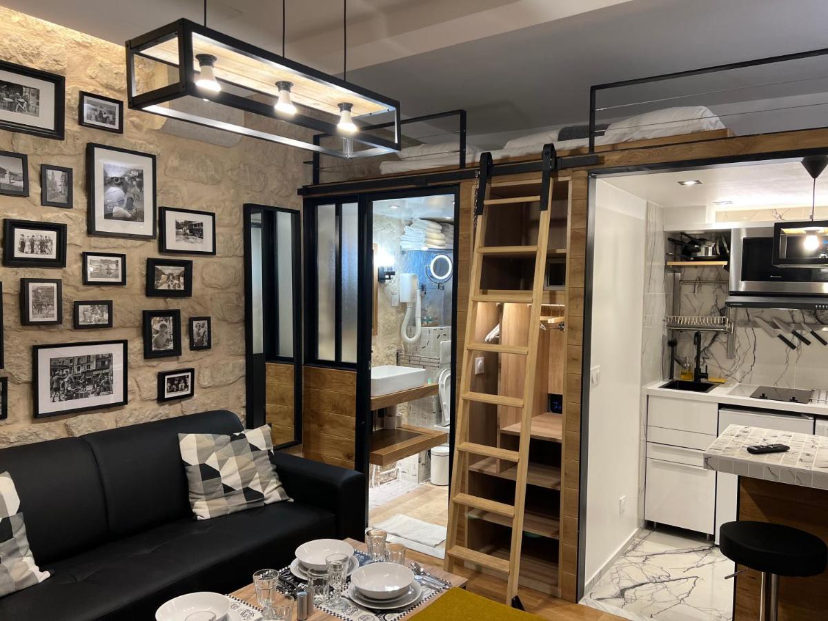 Апартаменты Loft Jaures Париж Экстерьер фото