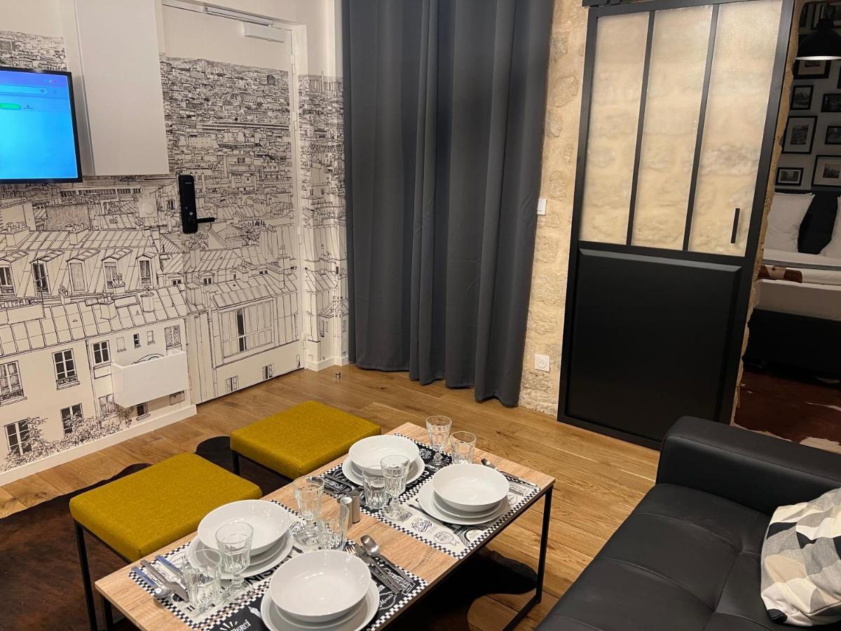 Апартаменты Loft Jaures Париж Экстерьер фото
